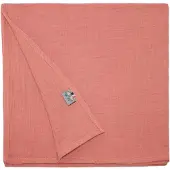 Sevira Kids - Babydoek van katoenen mousseline - Terracotta 60x60 cm