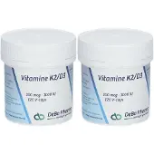 Deba Pharma Vitamine K2/D3 2x120 St Capsules