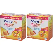Omnivit Junior | Multivitamine voor Groei & Immuniteit 2x2x30 St Bonbons