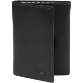 Lucleon Montreal Zwarte RFID Leren Sleutelhouder