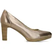 No Stress Bronzen leren pumps | Maat 39