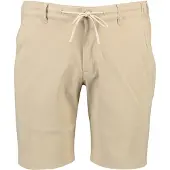 Com4 korte broek beige effen