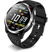 INF IP67 waterdichte fitnesstracker met hartslagmeter en bloeddrukmeter, meerdere sportmodi