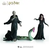 Schleich WIZARDING WORLD Heer Voldemort met Nagini & Bellatrix van Detta - Harry Potter  Wizarding World - 42684