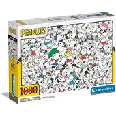 Clementoni Compacte 1000 stukjes Impossible Snoopy