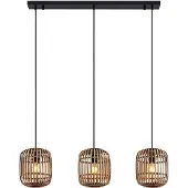 LINDBY Hanglampe , Canyana, dimbare, Hout, Woonkamer, Hout, Landhuis / Rustiek