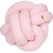 Viking Choice Knot kussen - roze - 35x35 cm - sierkussen