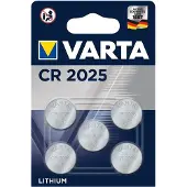 Varta CR2025 - Lithium batterij - 5-pack - 3.0V 170mAh