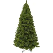 Triumph tree Camden Kerstboom Slim - Kunstboom met Realistische Takstructuur en Volle Vorm - Kerstversiering met Insteekconstructie op Kleurcode - Extra Smalle Diameter - 185x94cm - Groen