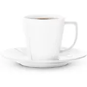 Rosendahl Grand Cru koffiekop met schotel 26 cl 4-pack Wit