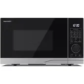 Sharp YC-PC284AE-S - Vrijstaande combi magnetron - 28L 900W 14 kookprogramma’s - Zilver