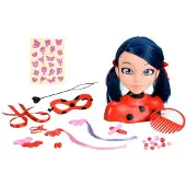 Miraculous Ladybug Styling Head - BANDAI - Red - License - For children aged 4 and up