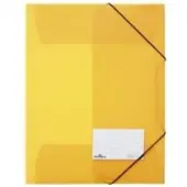 Durable hoekspanmap, DIN A4, PP, blauw
