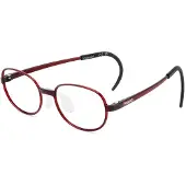 Polaroid KIDS kinderbril, model PLD D843, maat 46-16 mm, rood. Oogmaat: 46 - Brugbreedte: 16 mm