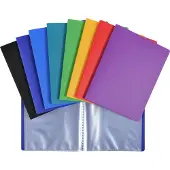 Exacompta Showalbum 88210E A5 Kleurenassortiment 20 hoezen 10 Stuks