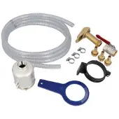 Whisper Power Water Inlet Set 12.5 Mm Zilver