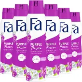 Fa 6x Deodorant Spray Violet Leaves Passion 150 Ml