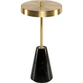 Broggi Design , lamp "Deco" in zwart marmer