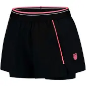 K-swiss Tennisbroek Women Hypercourt Shorts 7 Black Pink-XS