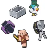 Crocs Jibbitz Minecraft 5-pack Maat 1