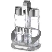 Hendi Cruet Set vierdelig Peper, Zout
