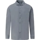 Profuomo Overhemd blauw corduroy