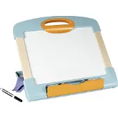 Smoby - Magnetische leisteen Modulo - Gemakkelijk te vervoeren - 3 manieren om hem te gebruiken - Gemaakt in Frankrijk