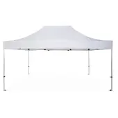 Oviala - Opvouwbare tent 3x45m 300g/m² 40MM wit - PRO 40