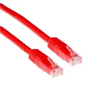 ACT CAT6 UTP LSZH (IB9501), 1 meter, 1 meter, RJ-45 connector, RJ-45 connector, rood