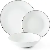 Excelsa SERVEERTAFEL 18 STUKS PLATINA