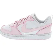 Nike Sneakers 'Court Borough' rosa / wit