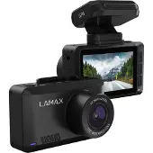 Lamax T10 (GPS-ontvanger, Versnellingssensor, WiFi, Batterij, UHD 4K), Dashcams, Zwart
