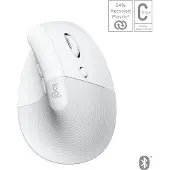Logitech Lift pour Mac Souris Ergonomique Verticale Blanc