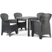 Ipae Pro Garden Tafel Bali Anthraciet - 80 x 80 cm
