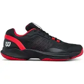 Wilson Padelschoen Men Hurakn Pro V2 Black/Red/White-Schoenmaat 40,5