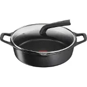 Tefal Robusto E2497244 Gietijzeren sautéerpan - 28 cm - Inductie