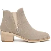 Nero Giardini Enkellaarsje 'Tronchetti con tacco Donna E615120D Velour Creta pelle beige' beige gemêleerd