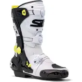 Sidi Rex, laarzen ,Wit/Zwart/Neon-Geel ,42 EU