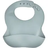 Thermobaby Siliconen slab - - Met vanger - Charm grey