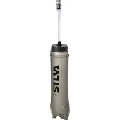 Silva Soft Fles met Rietje, 500 ml, zwart
