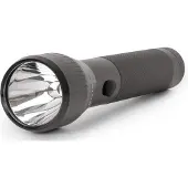 Entac LED zaklamp 1W aluminium zwart 2xD
