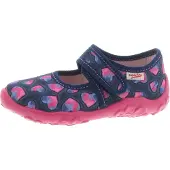 Superfit Huisschoenen 'Bonny' blauw / navy / fuchsia