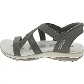 SKECHERS 163460 Reggae Slim - Stretch Sandalen | Maat 42 Dames Groen