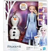 Kolmio Media Set de 2 poupées Disney Frozen 2 Elsa et Olaf