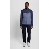 Lyle & Scott Sports Hybrid Fleecejack - Blauw