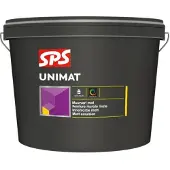 SPS Unimat Muurverf - Op Kleur Gemengd - 10L
