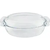 Pyrex Ovenschaal Ovaal Met Deksel 5,8L Transparant transparant Glas