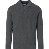Campbell Polo Donkergrijs