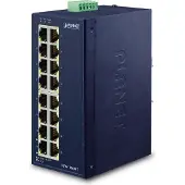 Planet ISW-1600T netwerk-switch Unmanaged Fast Ethernet (10/100) Blauw