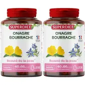 SuperDiet Onagre Bourrache 2x200 St Capsules